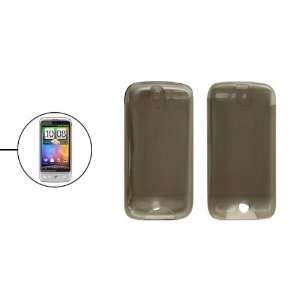  Gino Soft Plastic Clear Gray Shield Guard Cover for HTC 