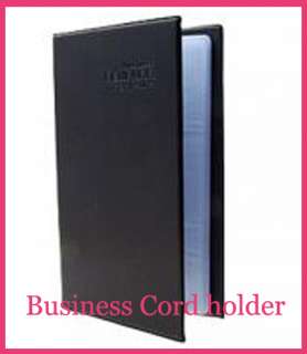 50 Page 300 Cards Business ID Card Book Holder Case NEW  