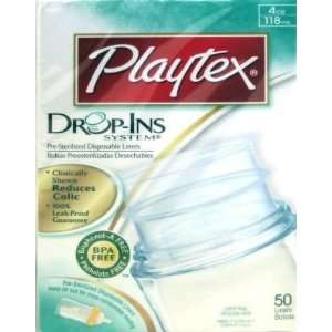  Playtex, Inc Baby Bottle Playtex Drop 4Oz 50Cp Case Pack 
