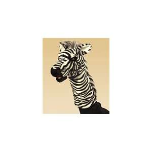  Plush Zebra Stage Puppet By Folkmanis Puppets Office 