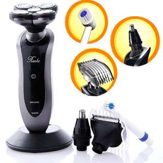 IN 1 Black Washable 5 head Electric shaver rechargeable