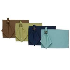   of Four Tommy Bahama Palm Napkins   Brown   Frontgate