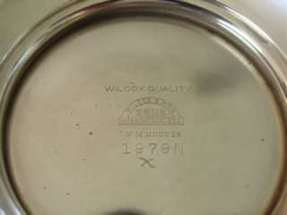 Antique Silver Tea Coffee Service Wilcox Intl 6 piece  