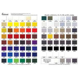  EW Powder Coating Chip Chart Automotive