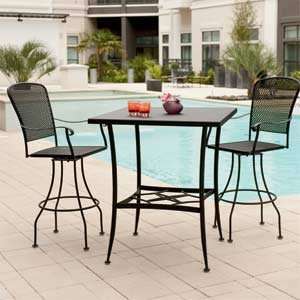  Fullerton Bar Height Dining Set from Woodard Patio, Lawn 