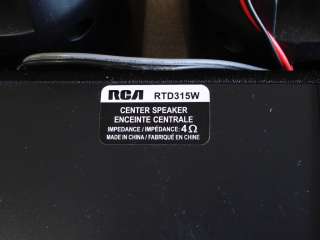 RCA SURROUND SOUND/HOME THEATER 3 SPEAKERS RTD315W  