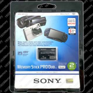 GENUINE SONY 4GB Memory Stick PRO Duo MARK2 4G Card PSP  