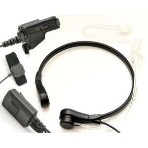  Throat Microphone for Motorola HT 1000 MTS 2000 with 