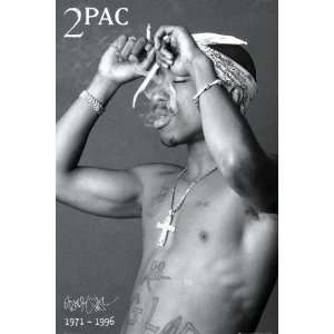  Music   Rap / Hip Hop Posters Tupac   Smoke   35.7x23.8 