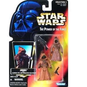   Wars Power of the Force Red Card  Jawas Action Figure Toys & Games