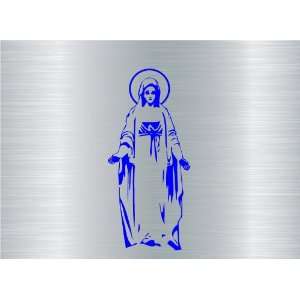Vinyl Wall Decal   Religious  Mary   selected color Black   Want 