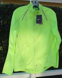 NIKE FIT DRY DRI FIT STORM FIT STAY DRY STORMFLY NEON GREEN JACKET 