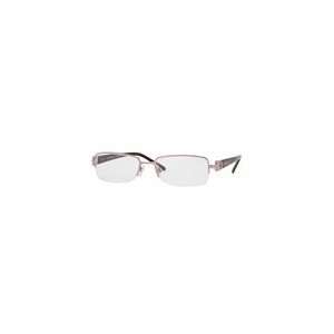   BURBERRY BE 1090 METAL SEMI RIMLESS EYEGLASSES