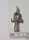 Sterling Silver Lg Chi Rho Christian Symbol Cross Charm  
