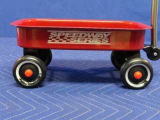 12 1/2 Miniture Metal Red Wagon Speedway Series Y21  