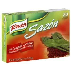 Knorr Sazon Seasoning   18 Boxes (3.5 oz Grocery & Gourmet Food