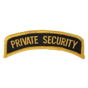  Private Security Emblem (Black and Gold)