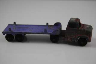 Vintage Die cast mini TOOTSIETOY Ford Truck & flatbed  