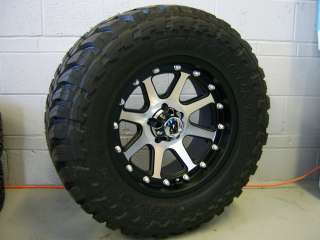 XD Addict Black Machine 18 Toyo M/T 35x12.50 18 10 Ply  