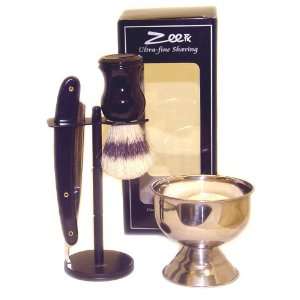  Zeepk Straight Razor 4 pc. Mens Shaving Set 39 Health 