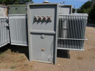 GE 1500 KVA, 13800 x 480/277 V Substation Transformer  