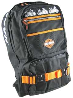 Harley Davidson Backpack Travel Bag Book Bag  