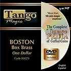 Boston Coin Box (BRASS)(B0029) One Dollar by Tango Magic   Trick