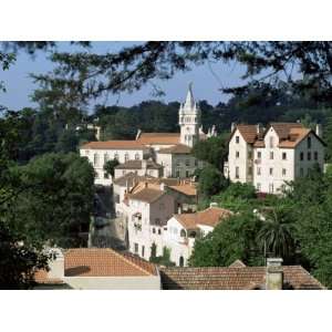  Houses at Sintra, Portugal Giclee Poster Print