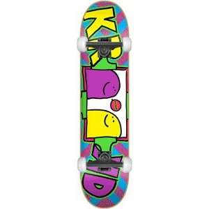 Krooked Two Guys Med Complete Skateboard   8.06 w/Essential Trucks