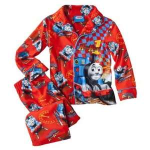   Boys 2pc Rail Racer Sleepwear Set   Red (3T) 