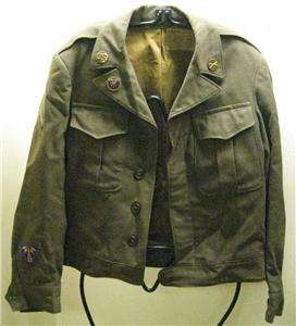 AAF WW2 Jacket Field Ike 36 Pins patch Army Air Force  