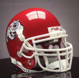 FRESNO STATE BULLDOGS Football Helmet FRONT Decal  