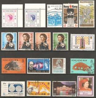 HONG KONG COLLECTION INCLUDING HIGH VALUES  