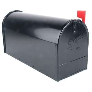  Steel Rural Mailbox, Black