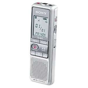 Sony  ICDB600 Digital Voice Recorder, Silver    Sold as 