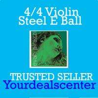 Evah Pirazzi Violin String Set 4/4 Steel E Ball End  