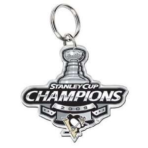  Stanley Cup Champions Pittsburgh Penguins Acrylic Key Ring 