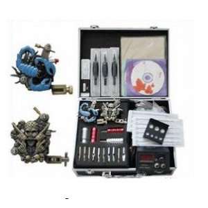  Cool2day EMS Complete Tattoo Starter Kit 2 Guns Supplies 
