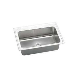  37 7/8 In Stainless Steel Drop In Single Bowl Kitchen Sink 