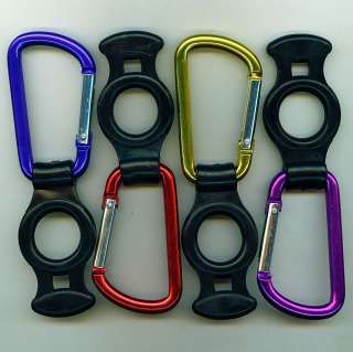 CARABINER CLIP WATER BOTTLE HOLDER~HIKING~JOGGING~CAMPING~SPORTS 