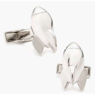  Sterling Silver Rocket Cufflinks 