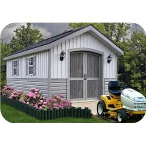  Regency 10x16 EZup Wood Storage Shed