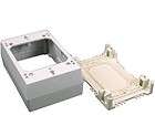 Wiremold 2348S 51   1 Gang Shallow Device Box   Ivory (case of 5)