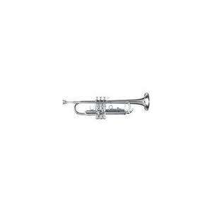  Holton T602 Student Bb Trumpet, Silver, Deluxe Wood Shell 
