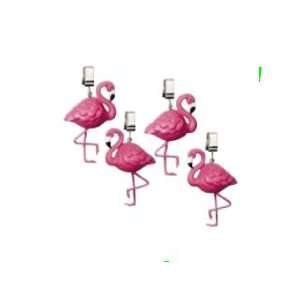   Tropical Flamingo Picnic Tablecloth Weight Set/4 Patio, Lawn & Garden