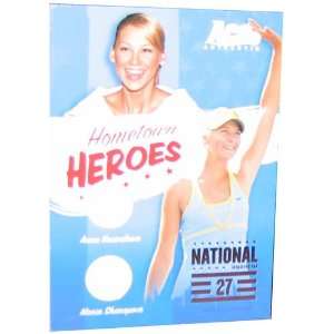  2006 Ace Tennis Kournikova / Sharapova Dual Game Worn Card 