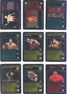 WWE RAW Deal Revolution Kane Master 10 Card Set w/ All 4 UR Cards 