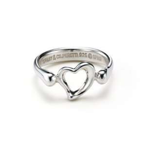  Tiffany & Co Elsa Peretti Open Heart Ring 