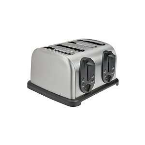   Stainless Steel 4 Slice Kitchens Stainless Steel Decor Toaster