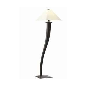  Kalco 4866TO Tortoise Shell Milan Transitional Floor Lamp 